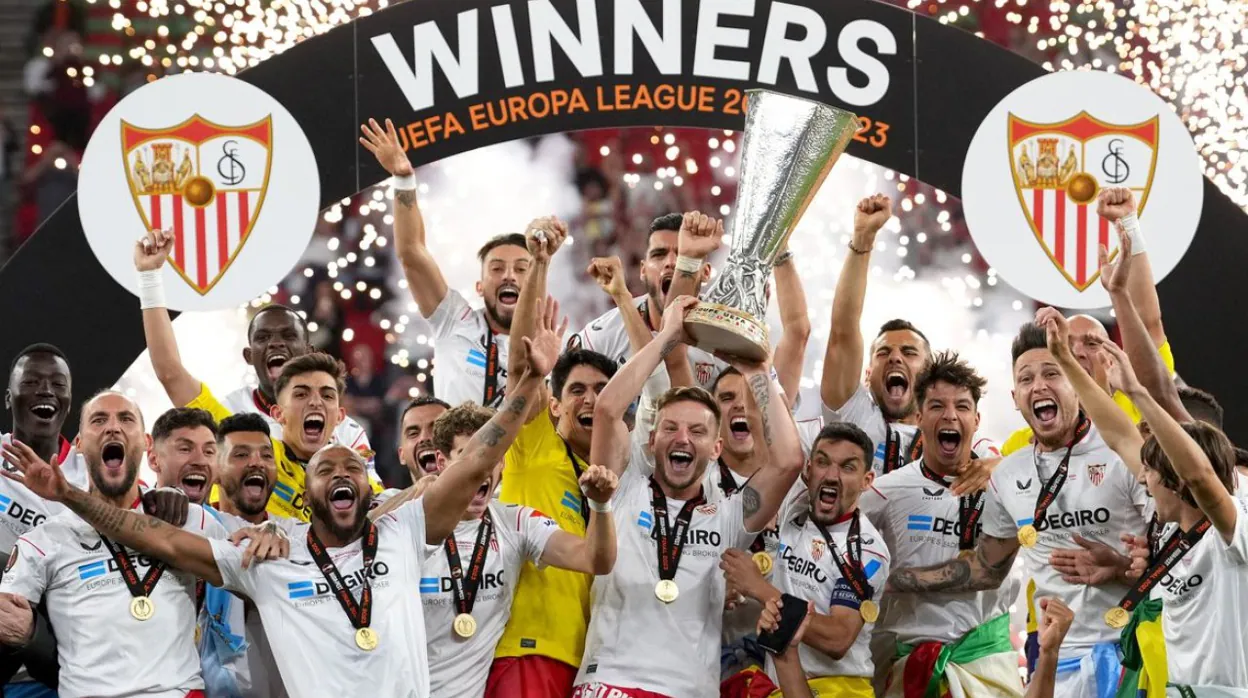 Alineación de Sevilla Campeón Europa League 2023 sevilla europa league 2023
