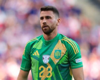 Alineación de España Campeón Eurocopa 2024 unai simón 2024 esp euro