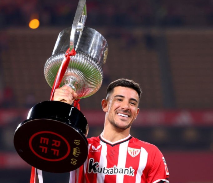 Alineación de Athletic de Bilbao Campeón Copa del Rey 2024 yuri berchiche 2024 ath rey