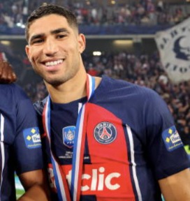 achraf hakimi 2024 psg cf r