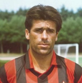 Alineación de Milan Campeón Copa de Campeones de Europa 1990 alberico evani 1990 mil ch r