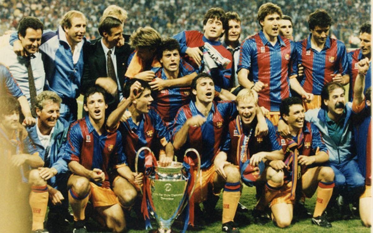 Alineación de Barcelona Campeón Copa de Campeones de Europa 1992 barcelona 1992 ch