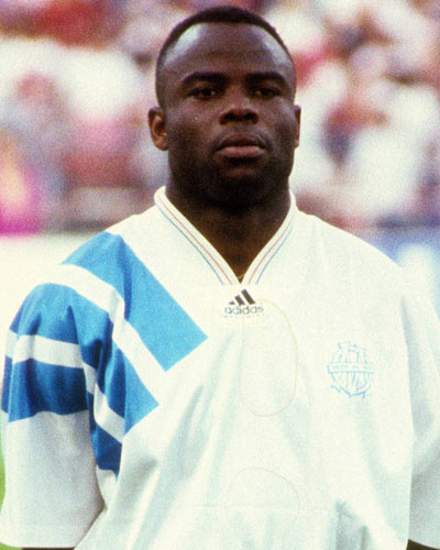 Alineación de Olympique de Marsella Campeón Champions League 1993 basile boli 1993 mar ch