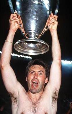 Alineación de Milan Campeón Copa de Campeones de Europa 1990 carlo ancellotti 1990 mil ch re