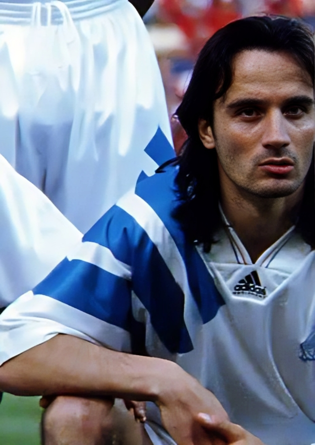 Alineación de Olympique de Marsella Campeón Champions League 1993 eric di meco 1993 mar ch r