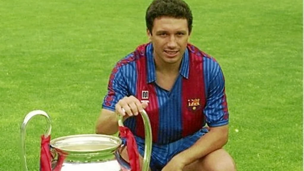 Alineación de Barcelona Campeón Copa de Campeones de Europa 1992 eusebio sacristán 1992 bar ch r