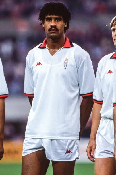 Alineación de Milan Campeón Copa de Campeones de Europa 1990 frank rijkaard 1990 mil ch r