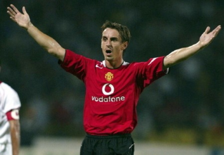 gary neville 2005 mu ch r
