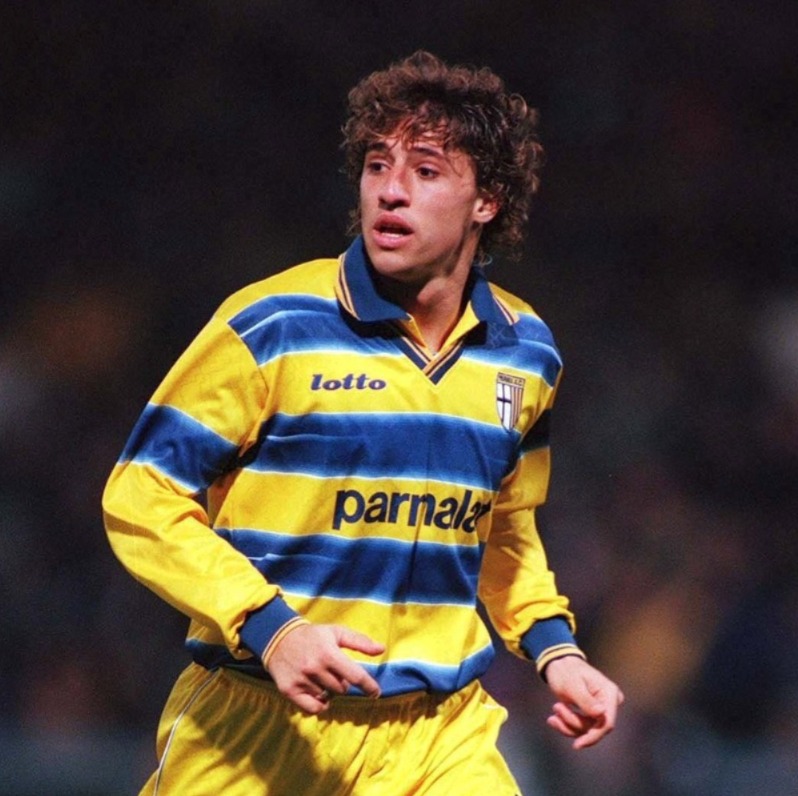 hernán crespo 1999 parma uefa