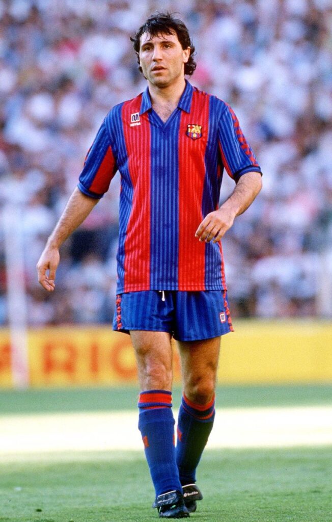 Alineación de Barcelona Campeón Copa de Campeones de Europa 1992 hristo stoichkov 1992 bar ch