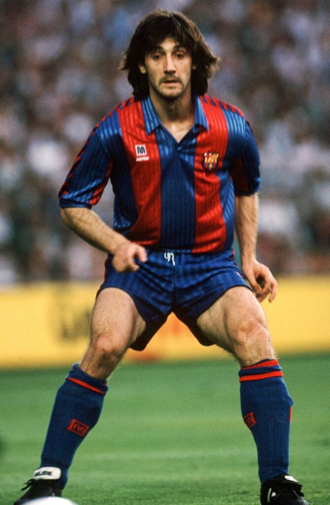 Alineación de Barcelona Campeón Copa de Campeones de Europa 1992 jose mari bakero 1992 bar ch r