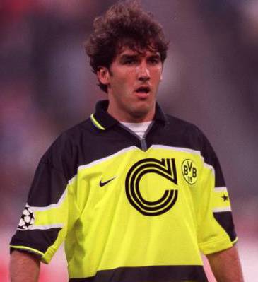 Alineación de Borussia Dortmund Campeón Champions League 1997 karl heinz riedle 1997 bvb ch r