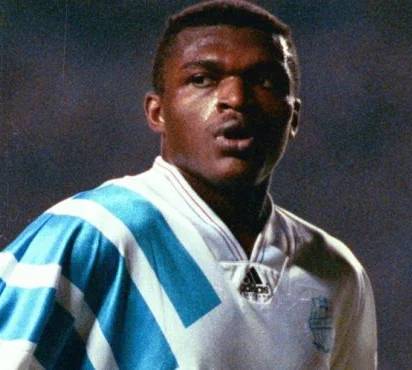 Alineación de Olympique de Marsella Campeón Champions League 1993 marcel desailly 1993 mar ch r