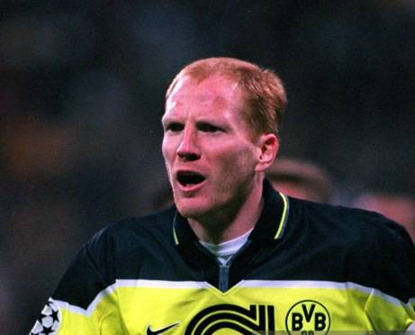Alineación de Borussia Dortmund Campeón Champions League 1997 mathias sammer 1997 bvb ch r
