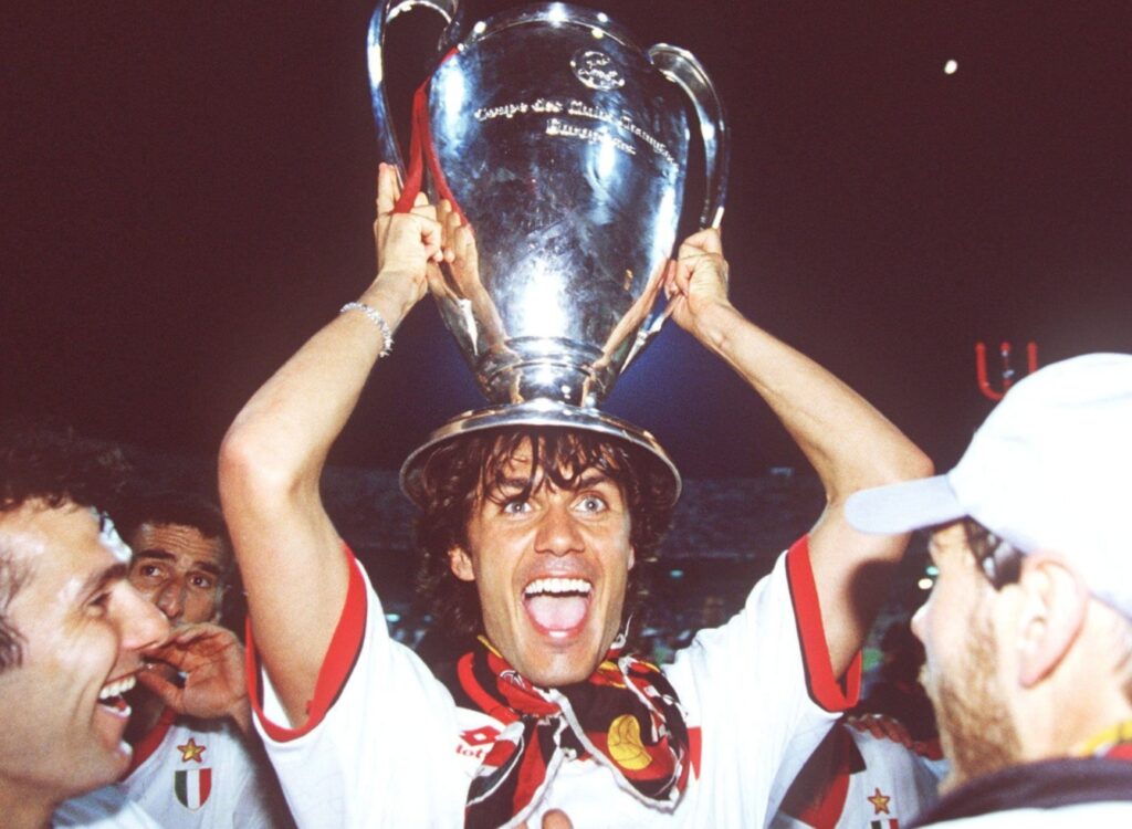 paolo maldini 1994 mil ch r