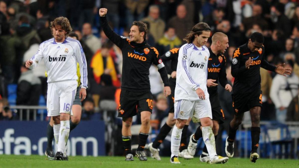 Alineación de Roma Champions League 2008 roma 2008 ch r