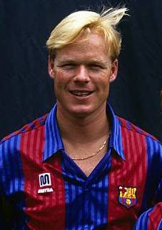 Alineación de Barcelona Campeón Copa de Campeones de Europa 1992 ronald koeman 1992 bar ch r