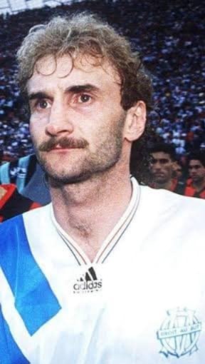Alineación de Olympique de Marsella Campeón Champions League 1993 rudi voller 1993 mar ch r