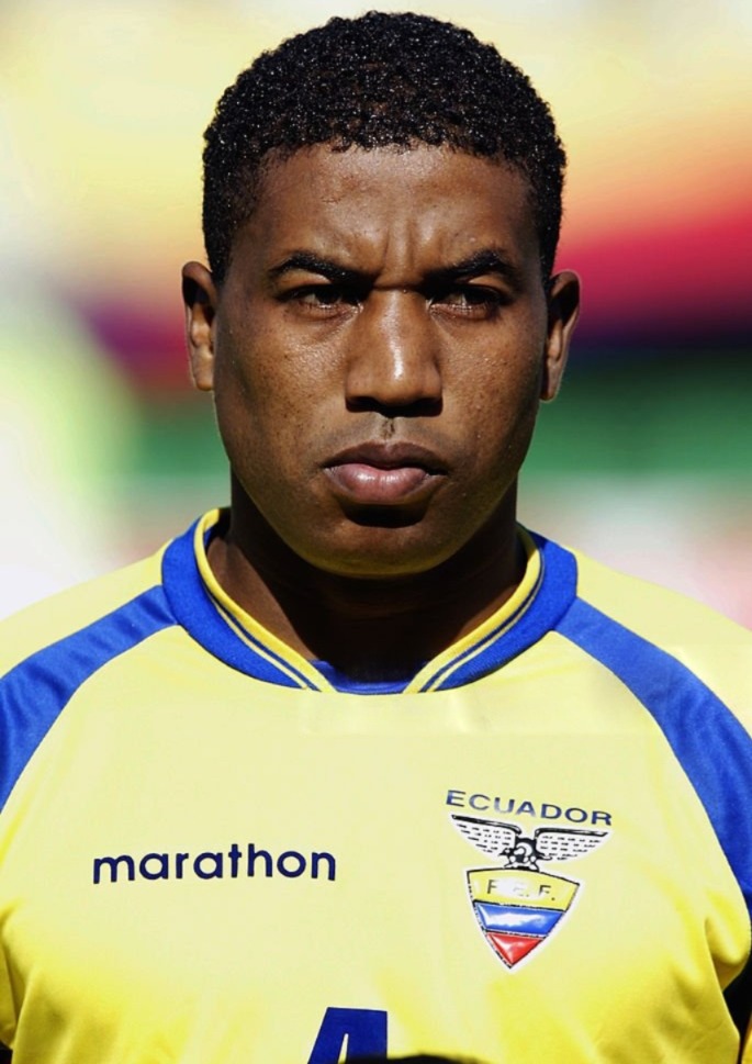 Ecuador Mundial 2002 ulises de la cruz 2002 ecu cm r