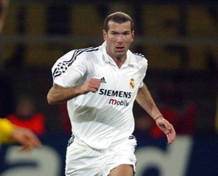 zinedine zidane 2003 rm ch r