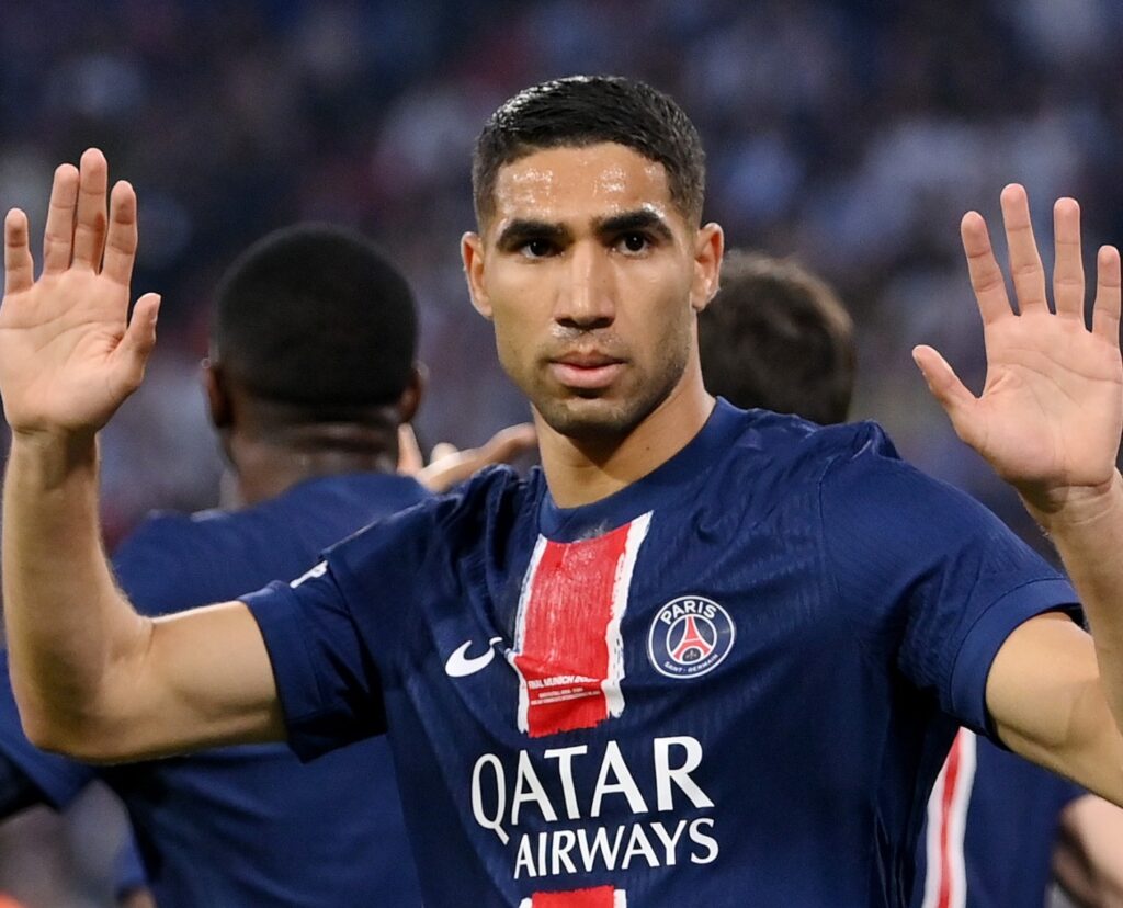achraf hakimi 2025 psg ch r