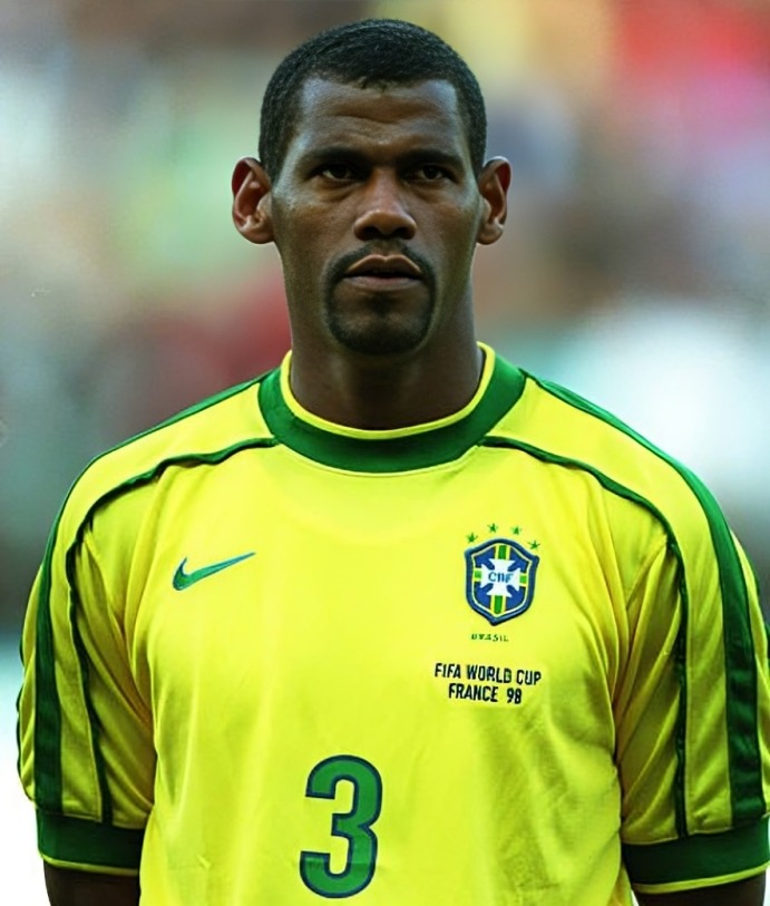 Alineación de Brasil Vicecampeón Mundial 1998 aldair 1998 bra cm r