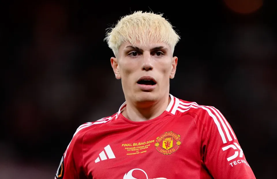 Alineación de Manchester United Vicecampeón Europa League 2025 alejandro garnacho 2025 mu eul r