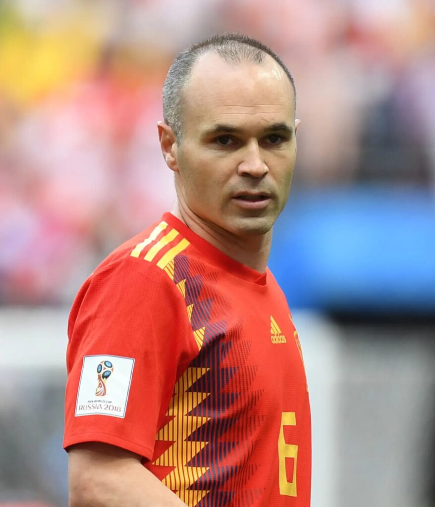 Alineación de España Mundial 2018 andres iniesta 2018 esp cm r