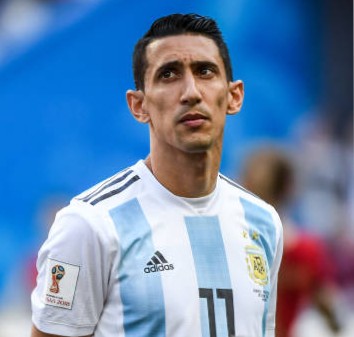 Alineación de Argentina Mundial 2018 angel di maria 2018 arg cm r