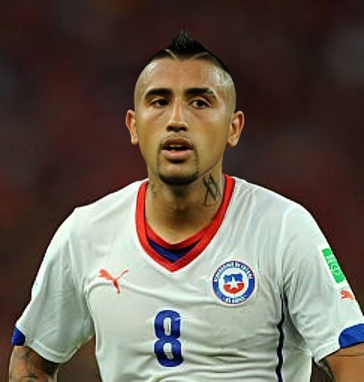 arturo vidal 2014 chi cm r