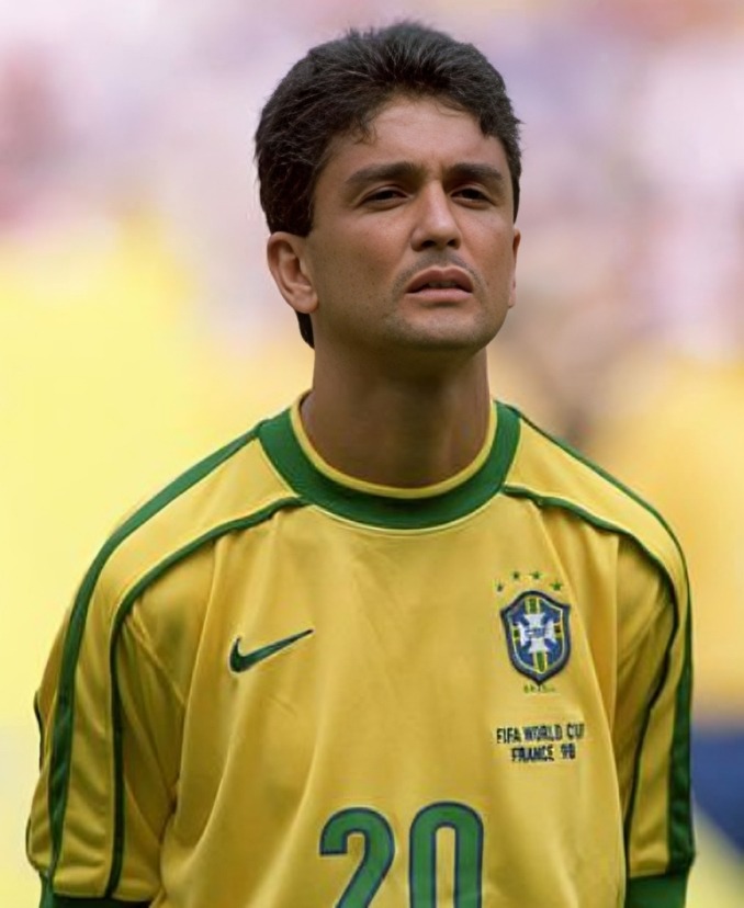 Alineación de Brasil Vicecampeón Mundial 1998 bebeto 1998 bra cm r