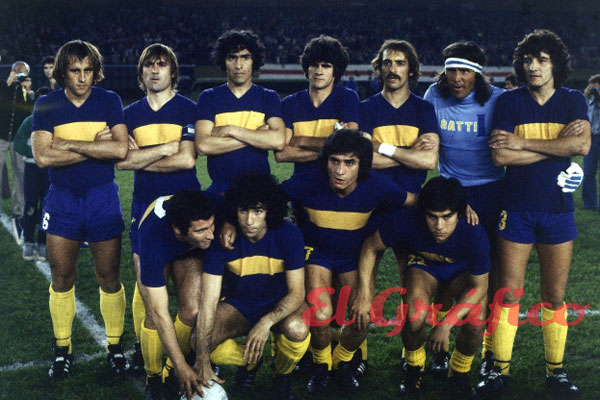 Alineación de Boca Juniors Campeón Copa Libertadores 1978 boca juniors 1978 cl
