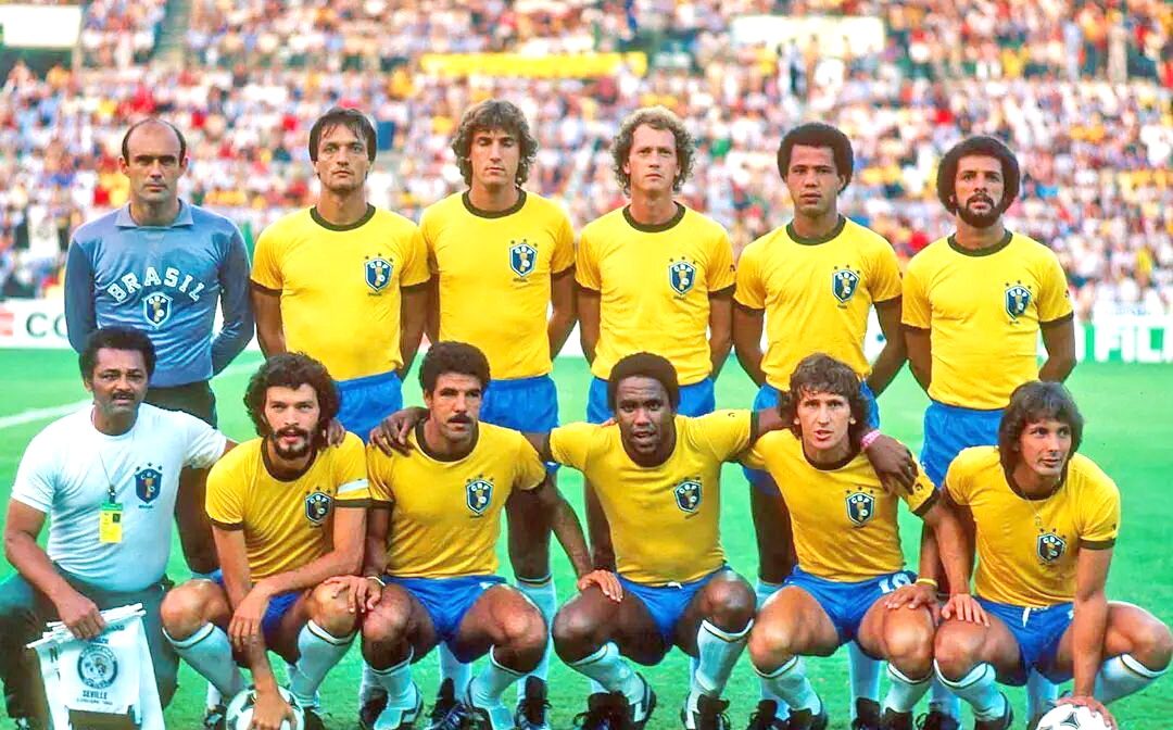 Alineación de Brasil Mundial 1982 brasil 1982 cm