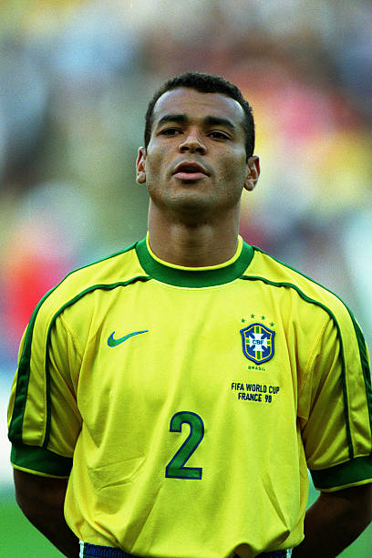 Alineación de Brasil Vicecampeón Mundial 1998 cafu 1998 bra cm r