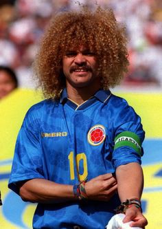 Alineación de Colombia Mundial 1994 carlos valderrama 1994 col cm r