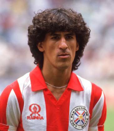 Alineación de Paraguay Mundial 1986 cesar zabala 1986 par cm re