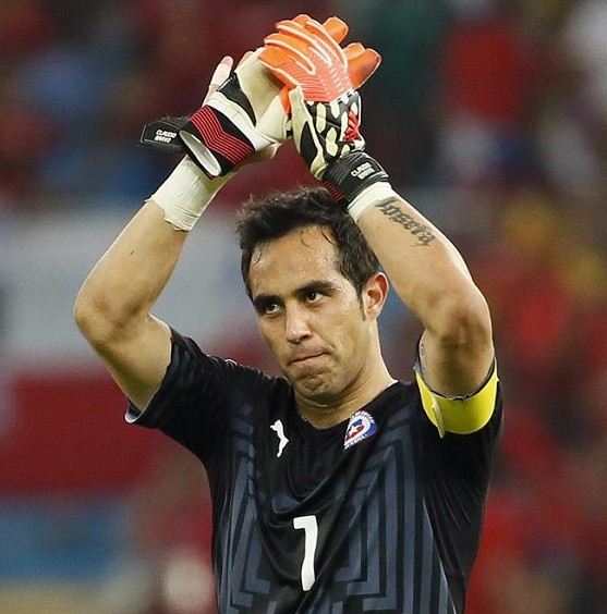 claudio bravo 2014 chi cm r