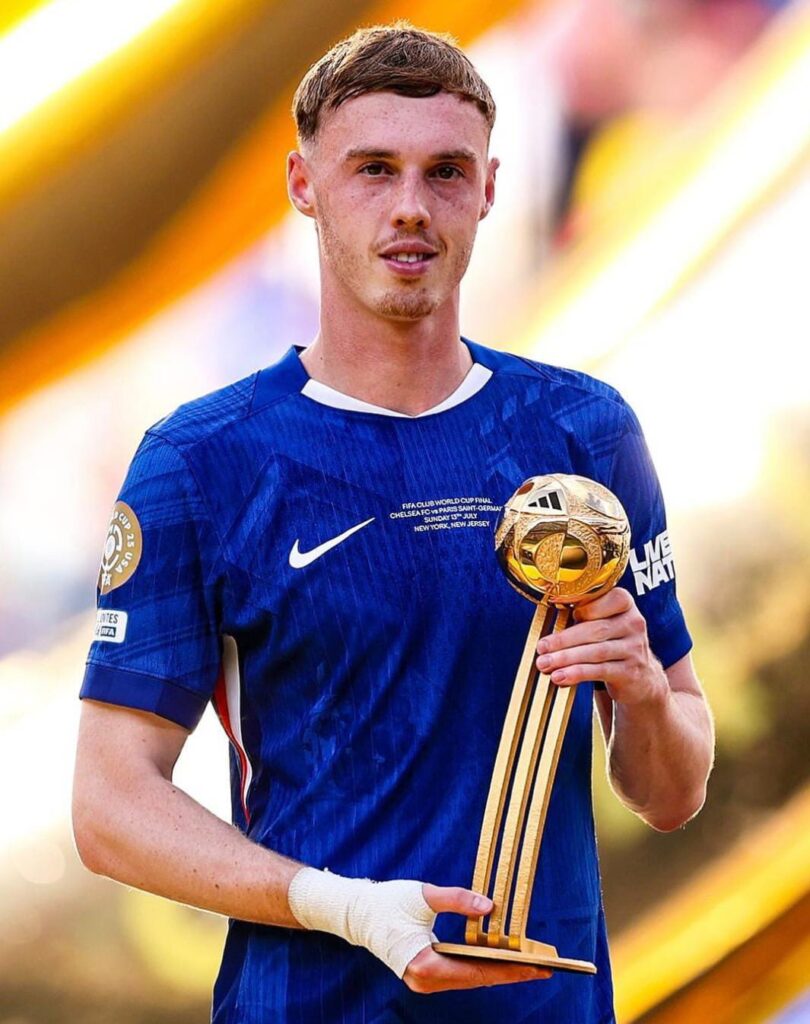 Alineación de Chelsea Campeón Mundial de Clubes 2025 cole palmer 2025 che mcl r