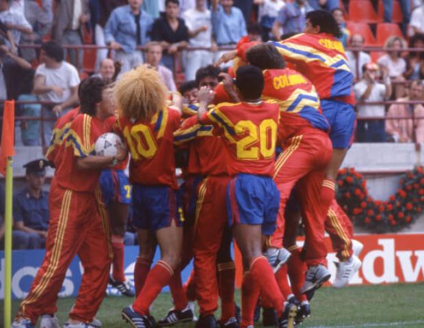 Alineación de Colombia Mundial 1990 colombia 1990 cm r