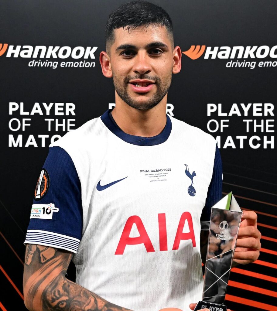 cristian romero 2025 tott eul r