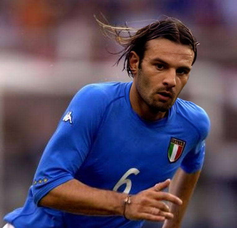 Alineación de Italia Mundial 2002 cristiano zanetti 2002 ita cm r