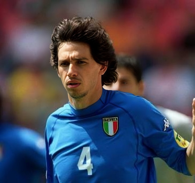 Alineación de Italia Vicecampeón Eurocopa 2000 demetrio albertini 2000 ita euro r