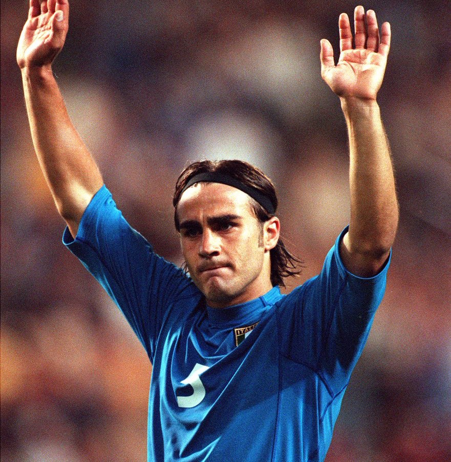 Alineación de Italia Vicecampeón Eurocopa 2000 fabio cannavaro 2000 ita euro r