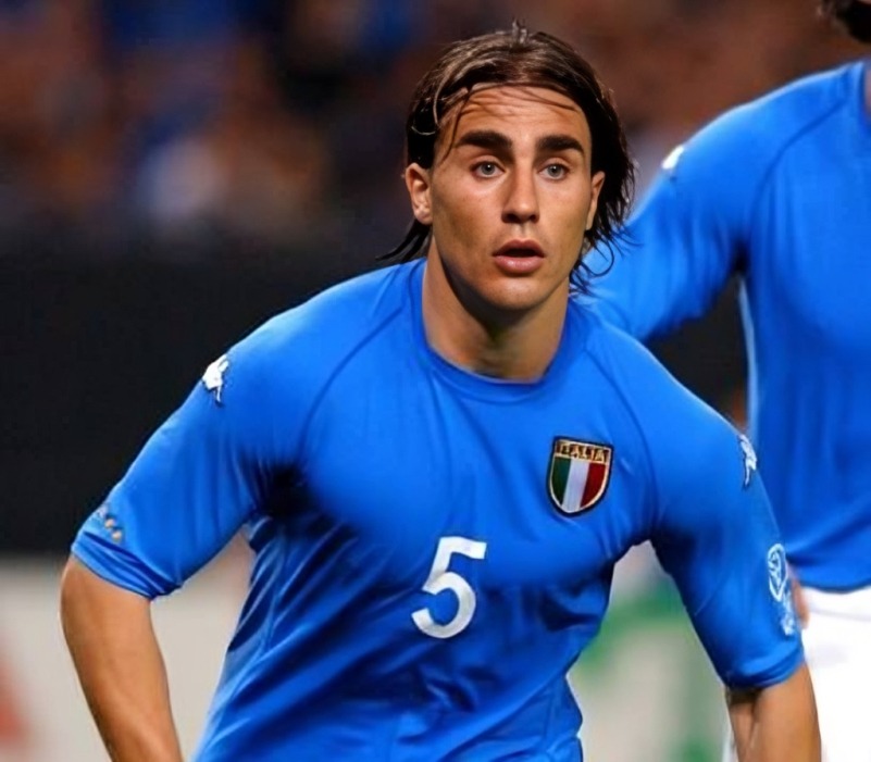 Alineación de Italia Mundial 2002 fabio cannavaro 2002 ita cm r