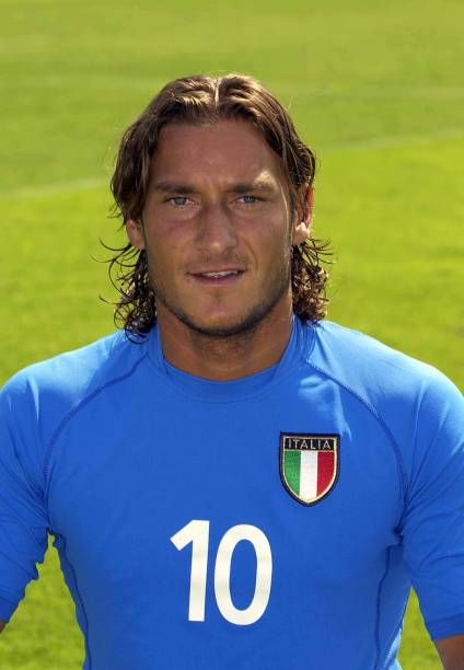 Alineación de Italia Mundial 2002 francesco totti 2002 ita cm