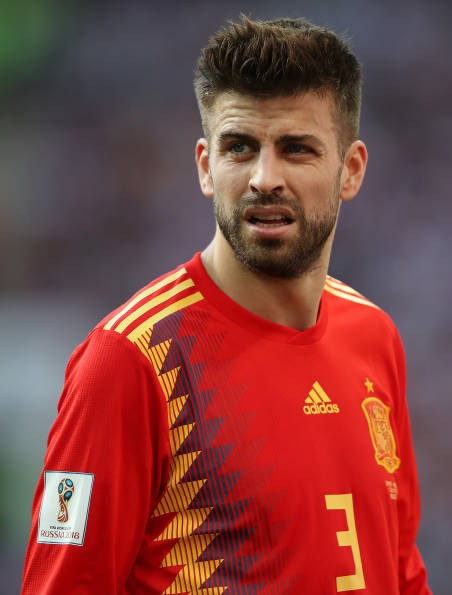 Alineación de España Mundial 2018 gerard pique 2018 esp cm r