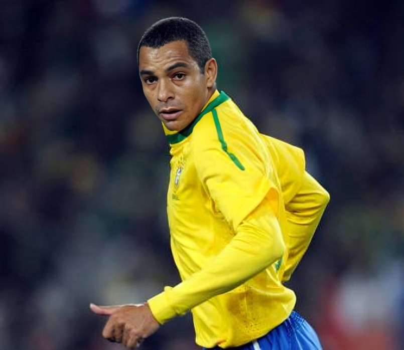Alineación de Brasil Mundial 2010 gilberto silva 2010 bra cm r