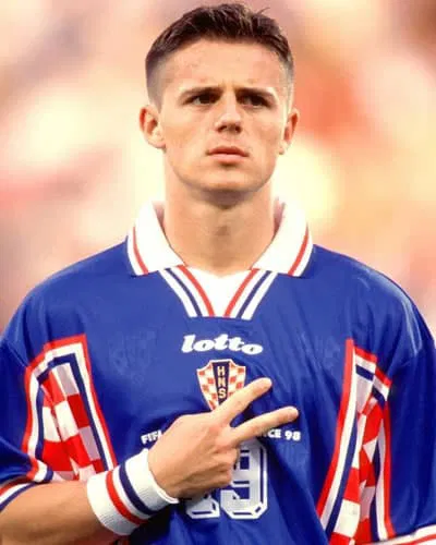 Alineación de Croacia Tercer Lugar Mundial 1998 goran vlaovic 1998 cro cm r