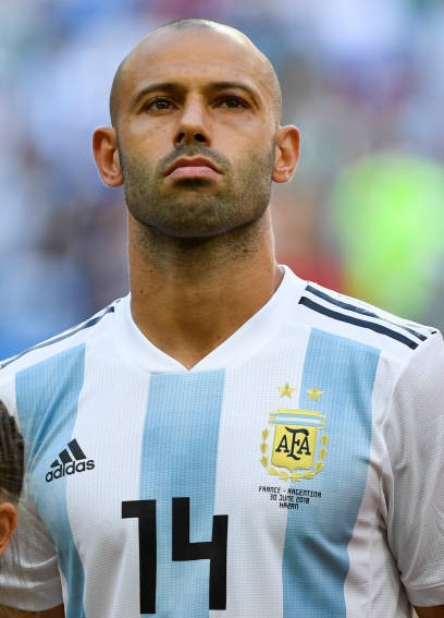 Alineación de Argentina Mundial 2018 javier mascherano 2018 arg cm r