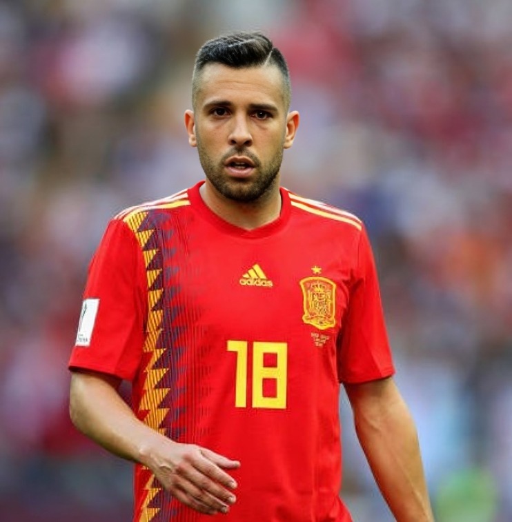 Alineación de España Mundial 2018 jordi alba 2018 esp cm r